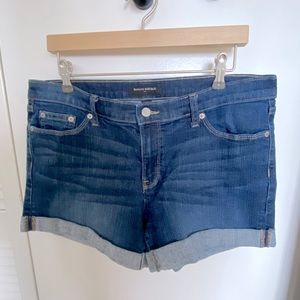Banana Republic cuffed jean shorts